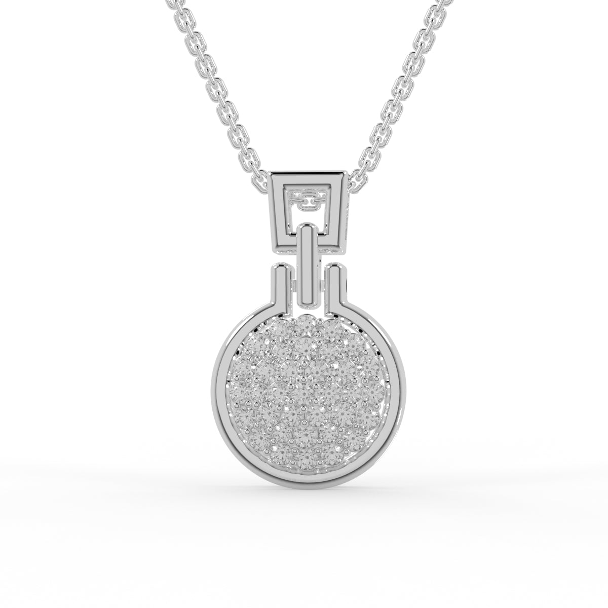 Sparkling Halo Pendant