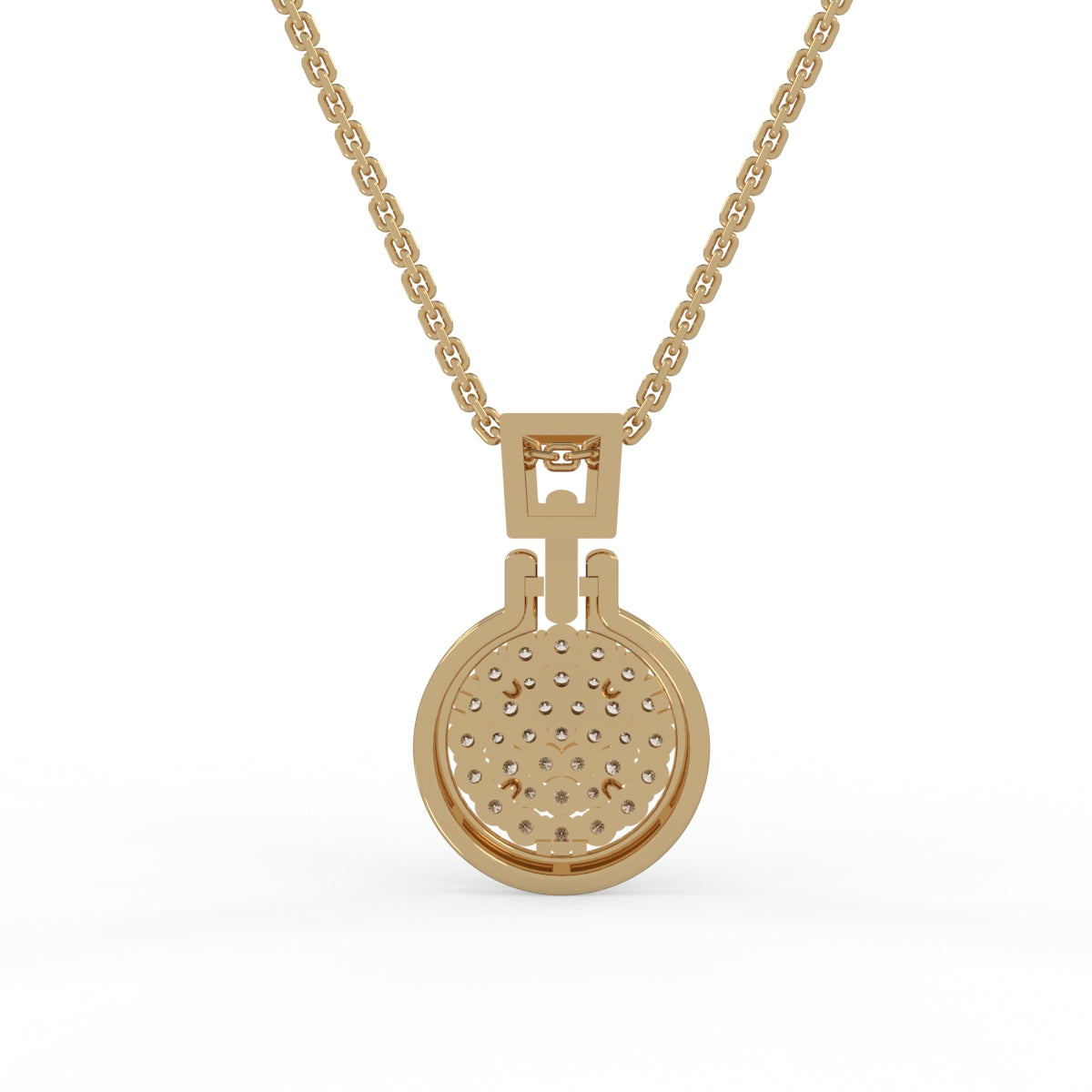 Sparkling Halo Pendant