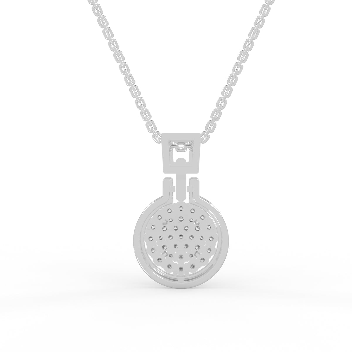 Sparkling Halo Pendant