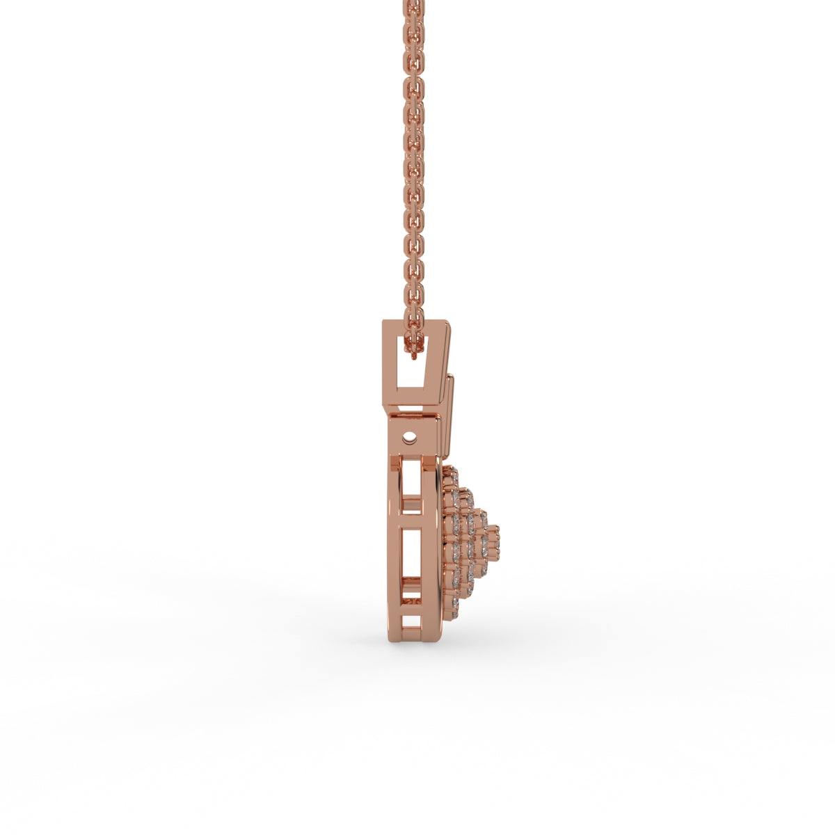 Sparkling Halo Pendant