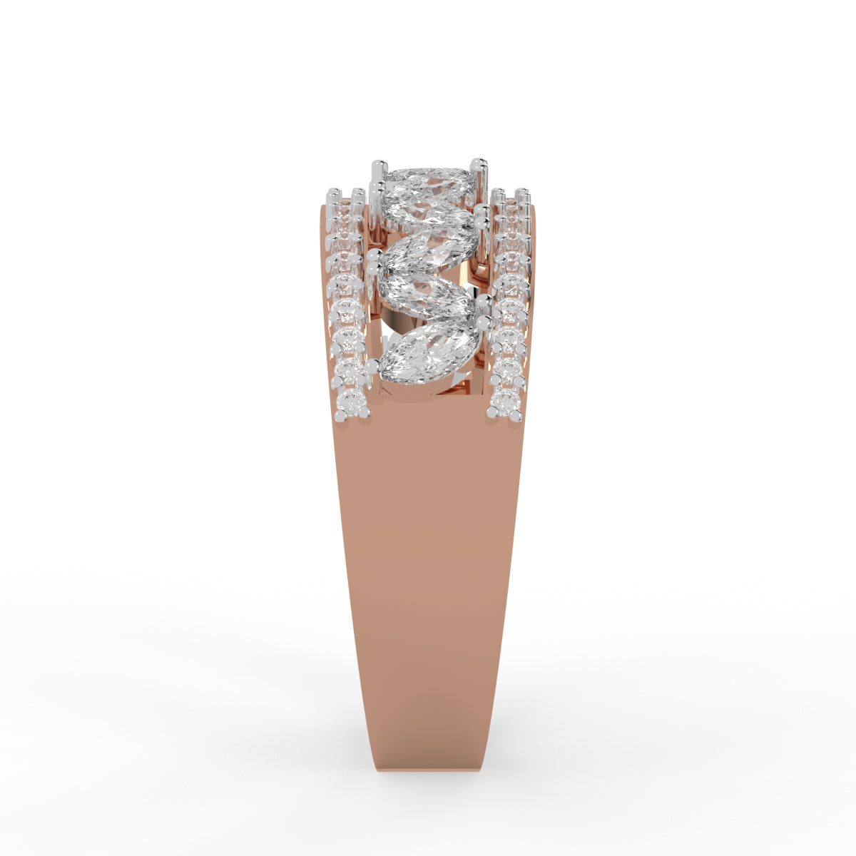 Garden of Sparkle Band Ring