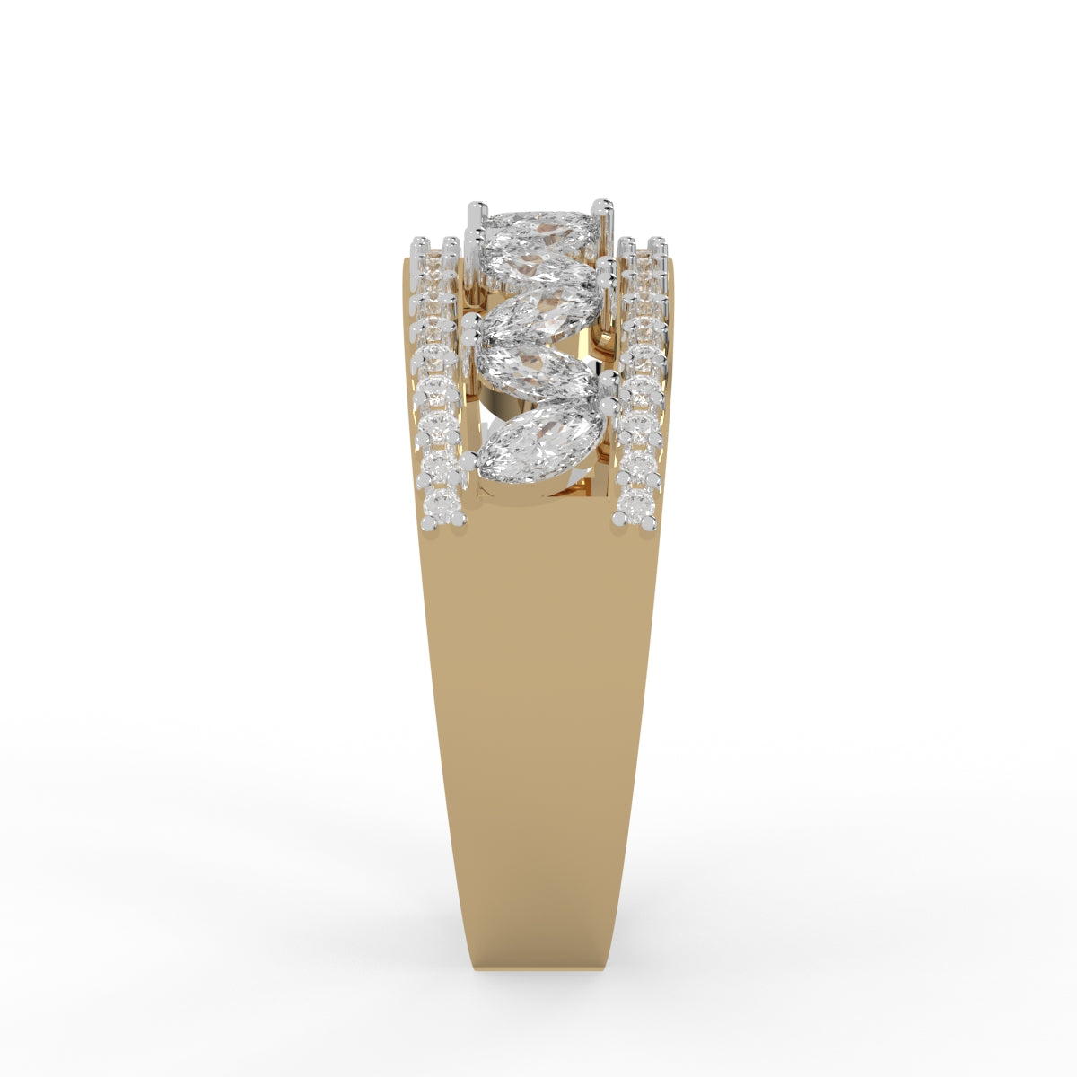 Garden of Sparkle Band Ring