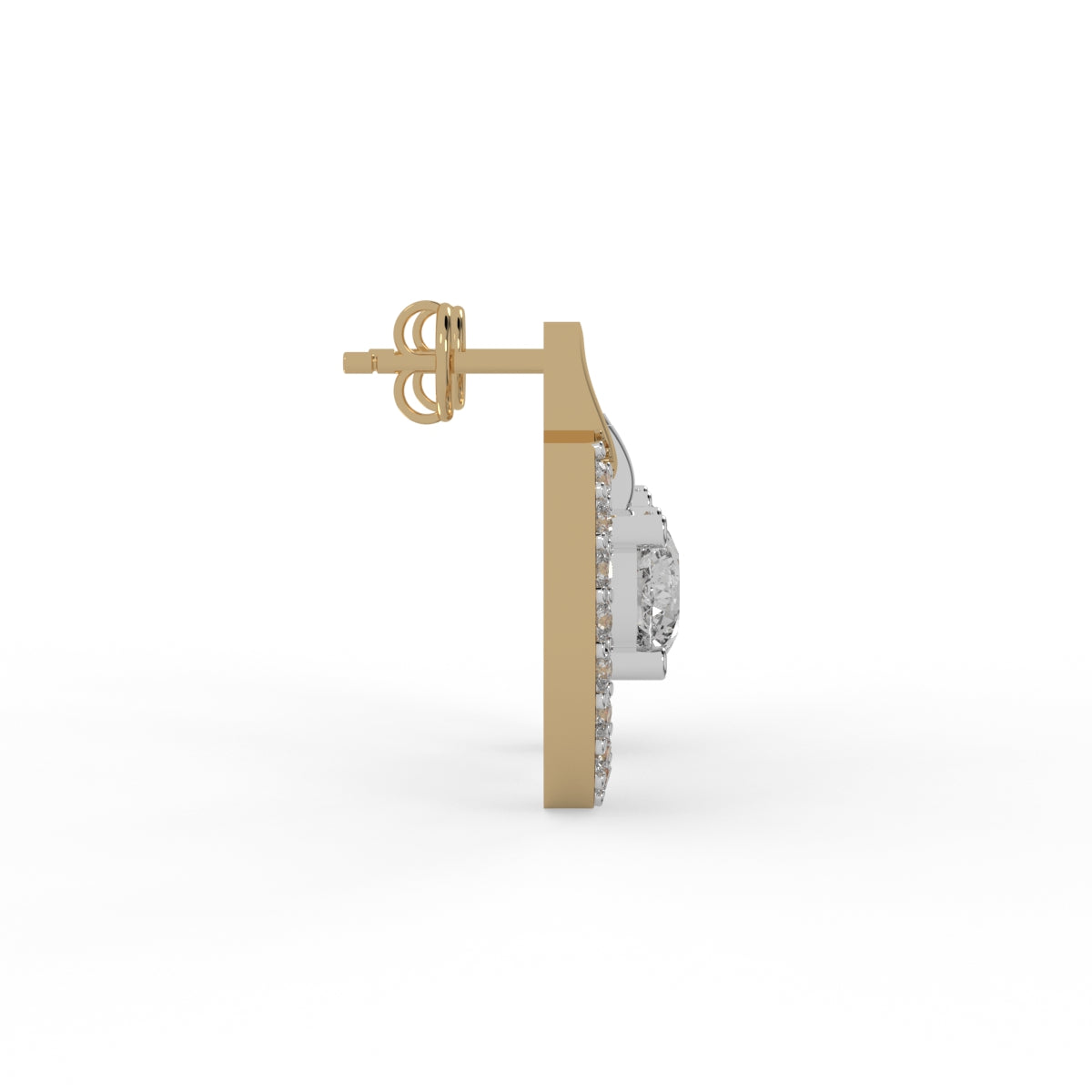 Diamond Aura Drops Earring