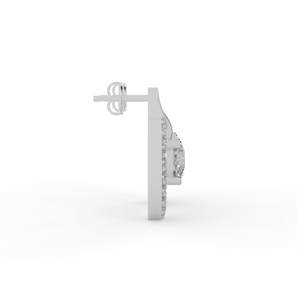 Diamond Aura Drops Earring