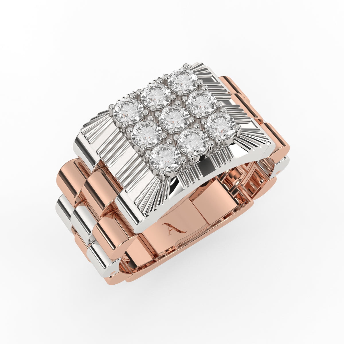 Stackable Diamond Men's Ring