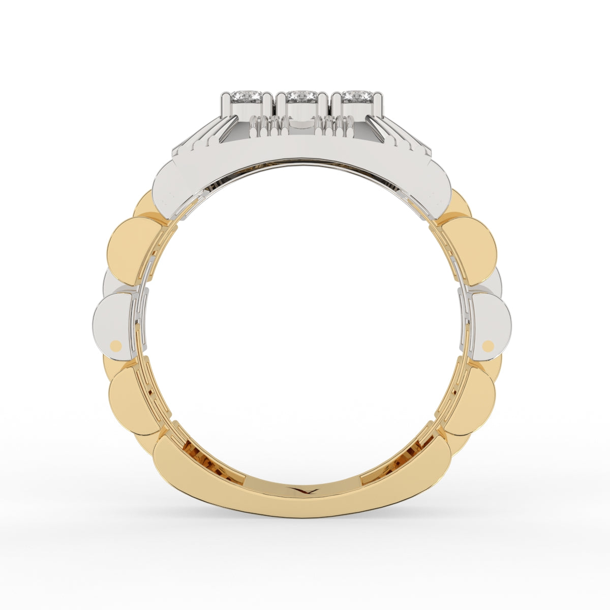 Stackable Diamond Men's Ring