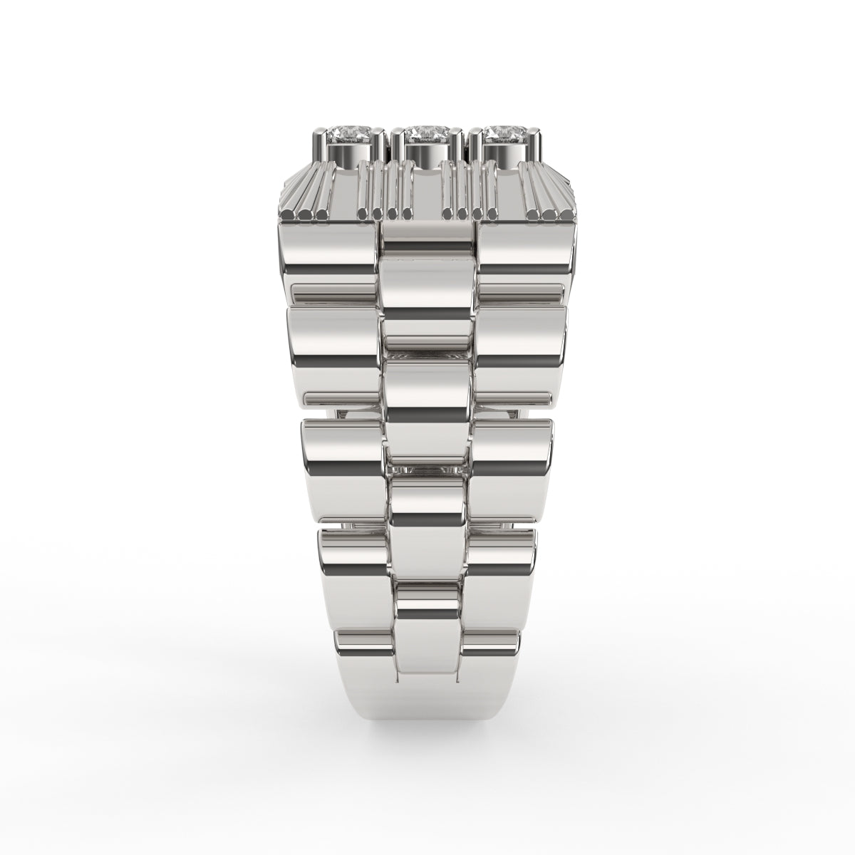 Stackable Diamond Men's Ring