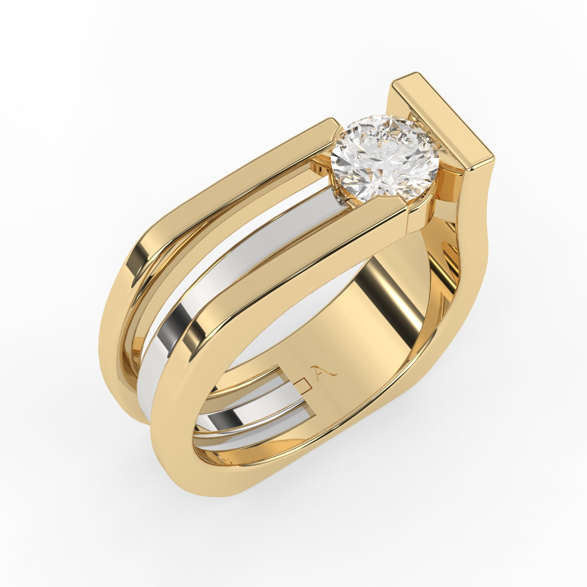 Forever One Diamond Ring Yellow 14K 18