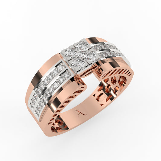 Amazing Diamond Wedding Band For Men