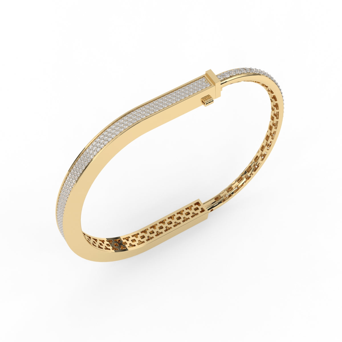 Mens diamond kada Clearance