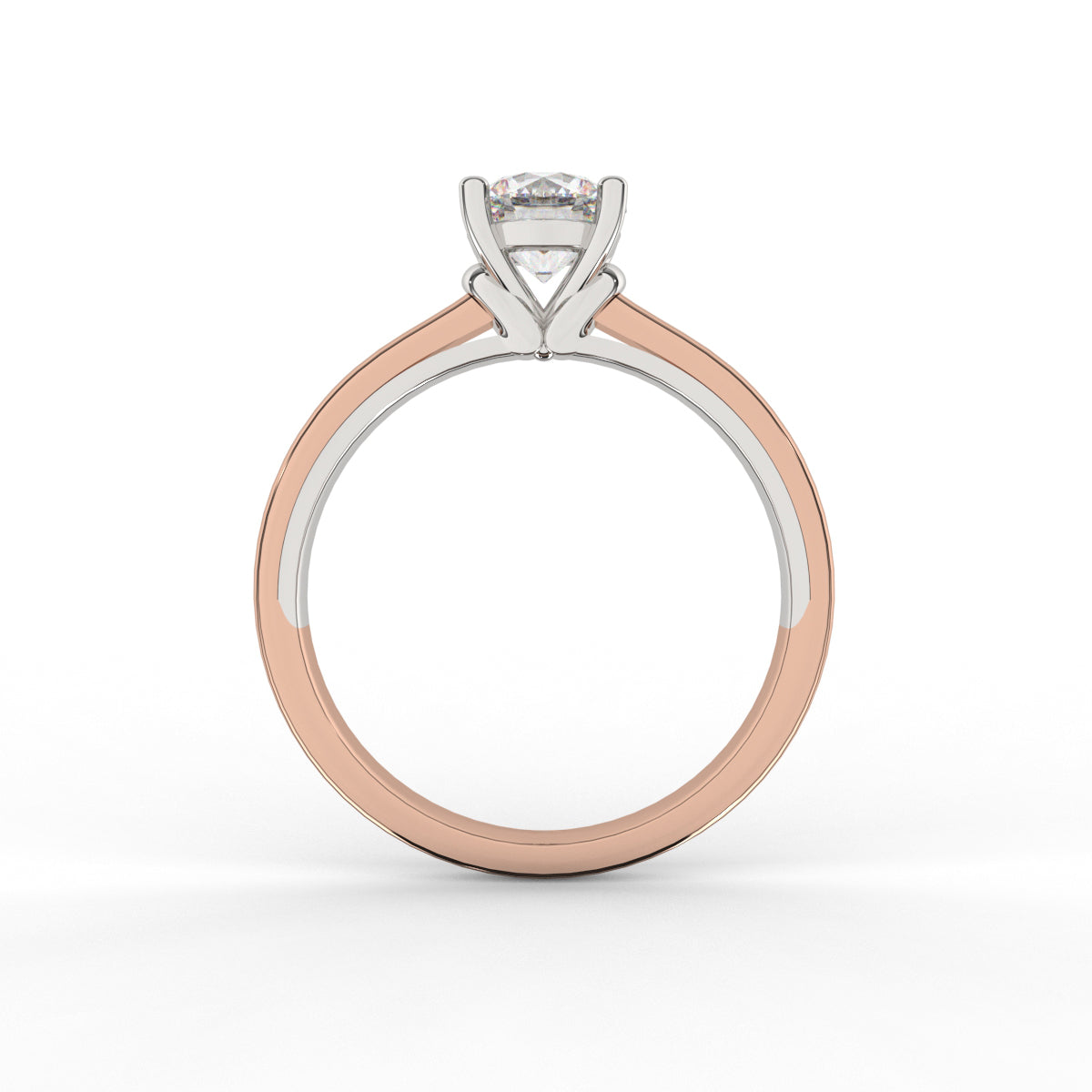 Minimalistic Solitaire Ring