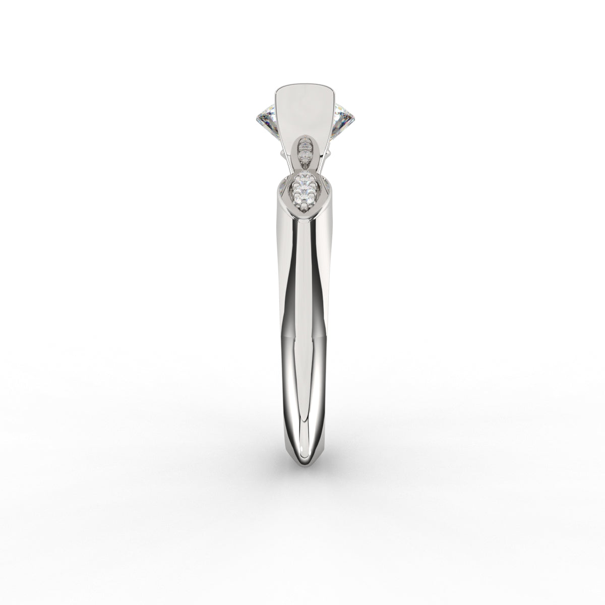 Solitaire Barset Diamond Ring