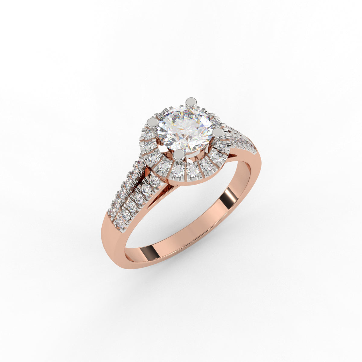 Contemporary Diamond Ring