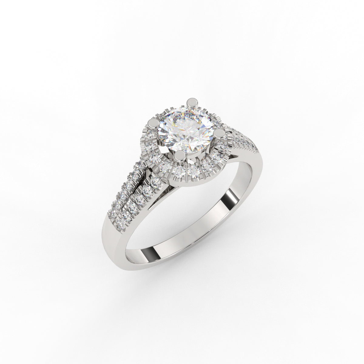 Contemporary Diamond Ring