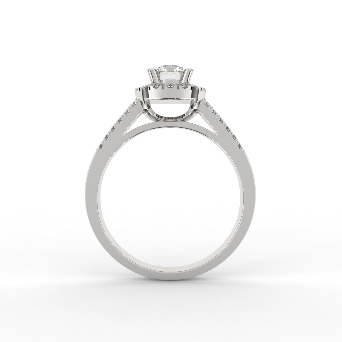 Contemporary Diamond Ring