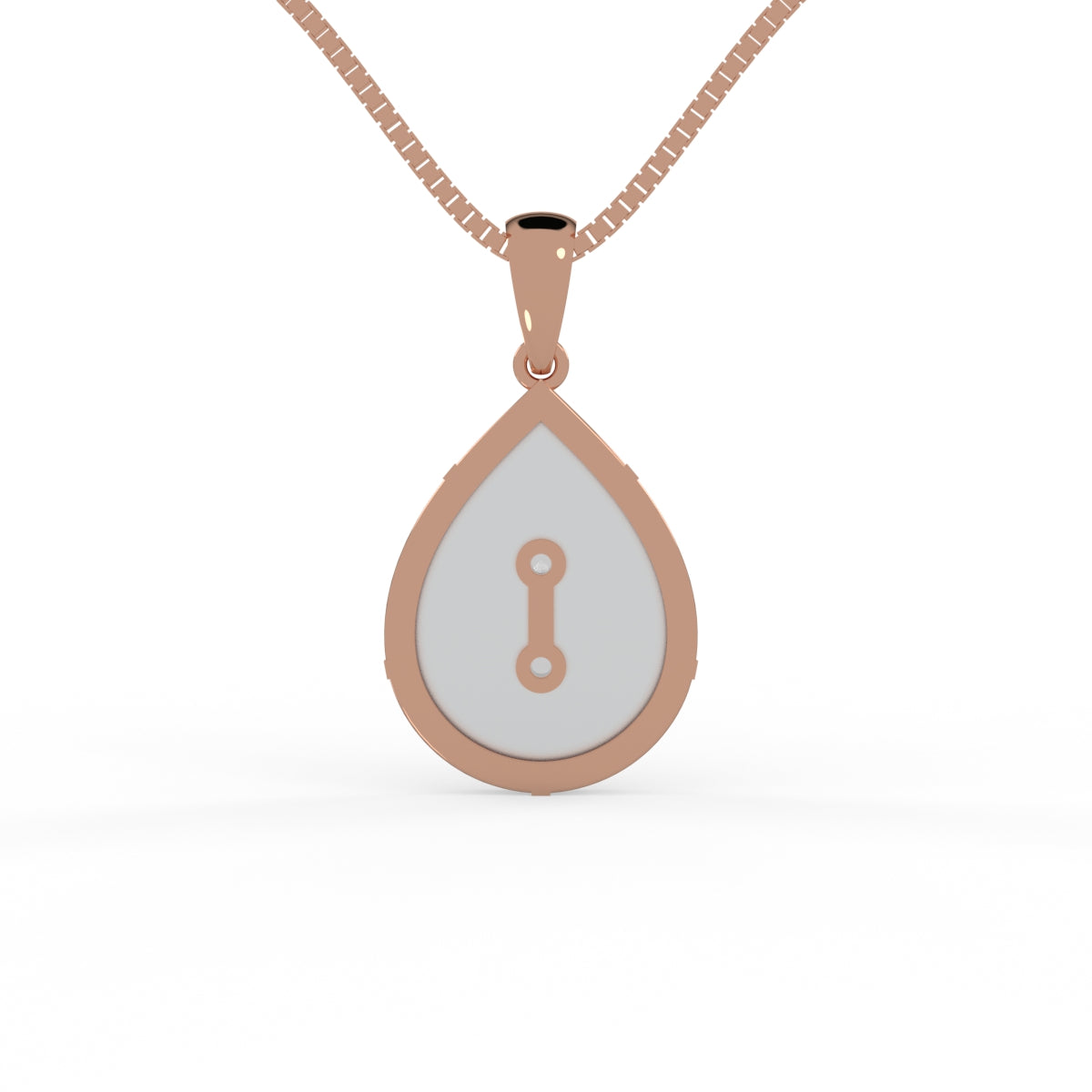 Diamond Dewdrop Pendant