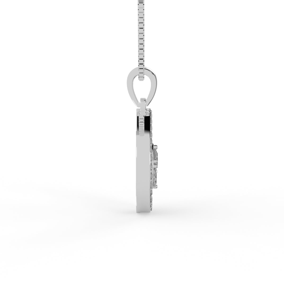 Diamond Dewdrop Pendant