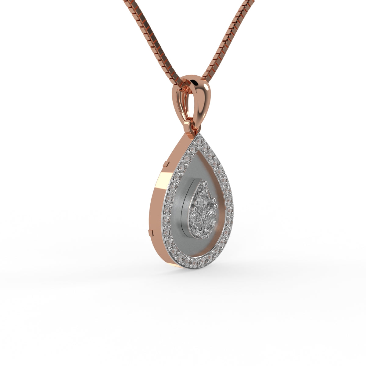 Diamond Dewdrop Pendant