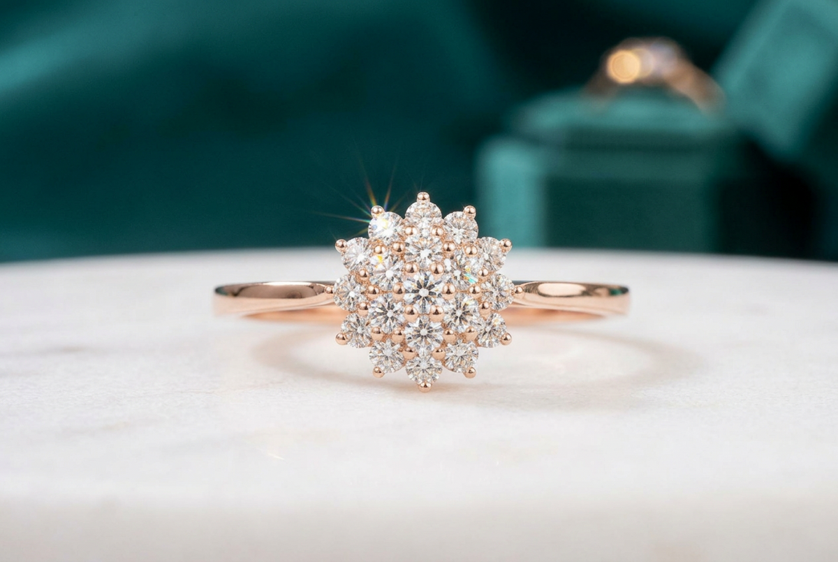 Dahlia Diamond Ring