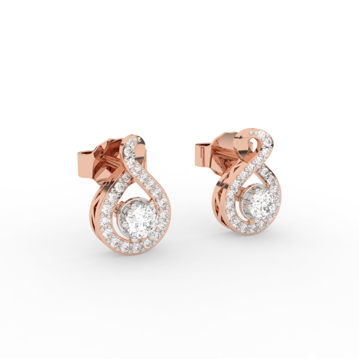 Curved Diamond Pendant
