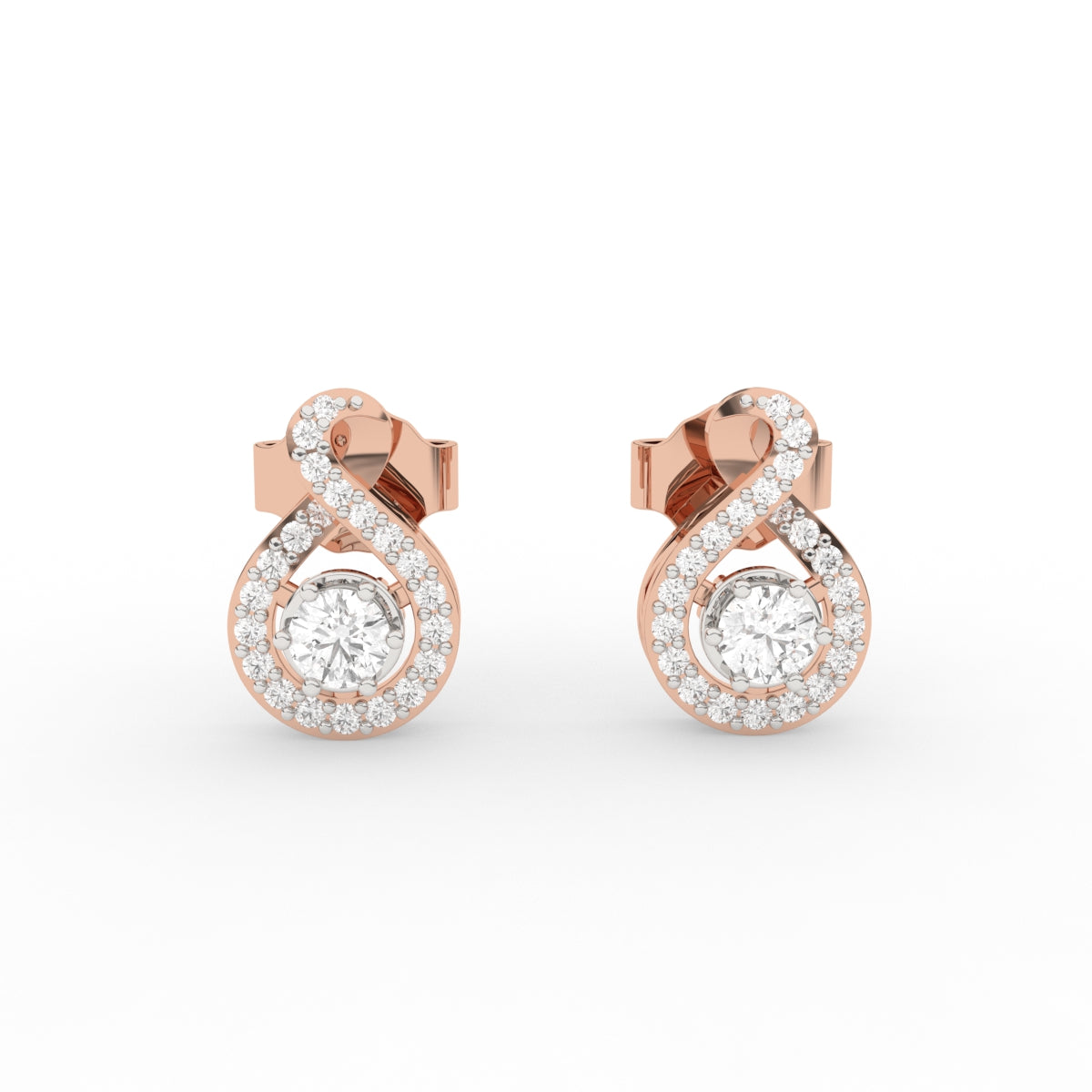 Curved Diamond Pendant