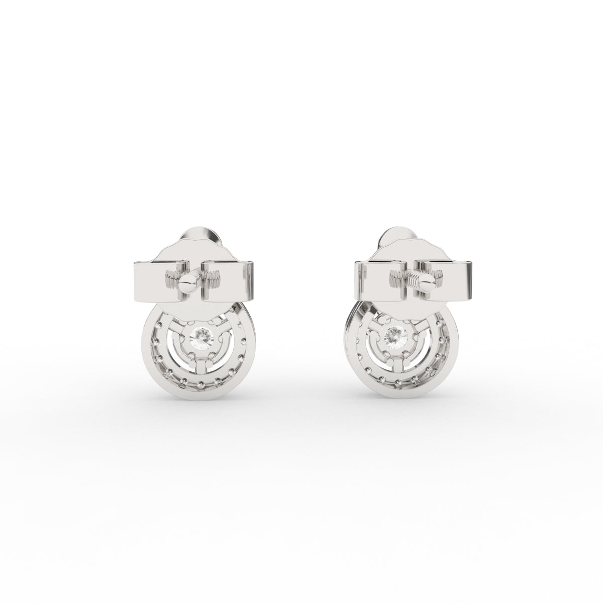 Curved Diamond Pendant