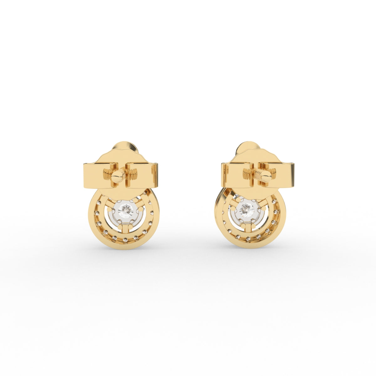 Curved Diamond Pendant