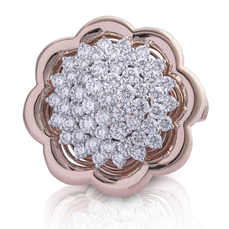 Peony Diamond Ring