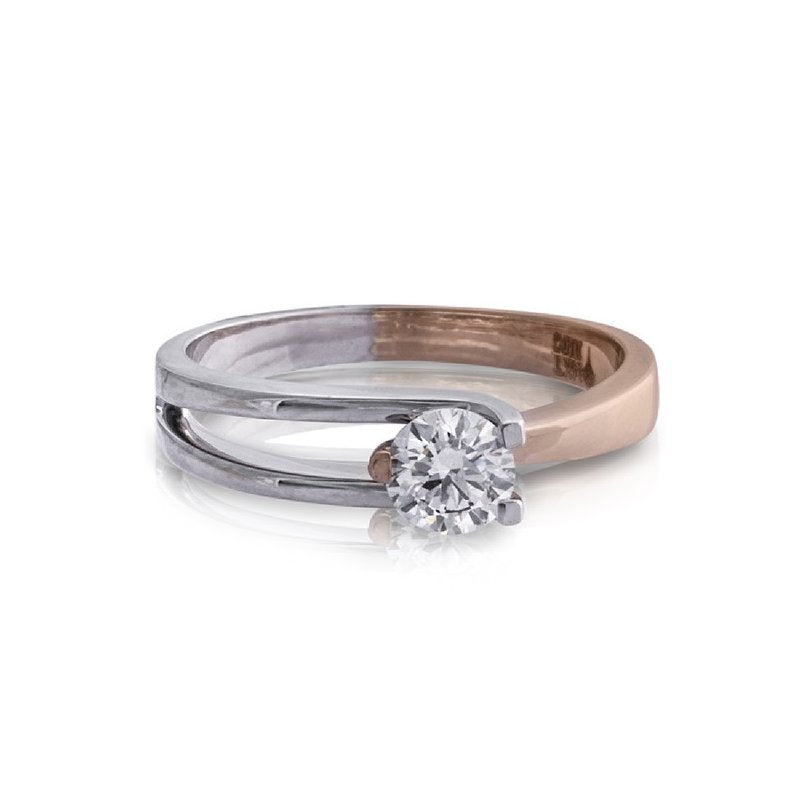 Delicate Fusion Diamond Ring