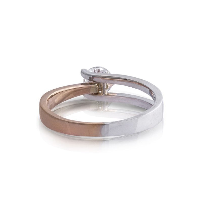 Delicate Fusion Diamond Ring