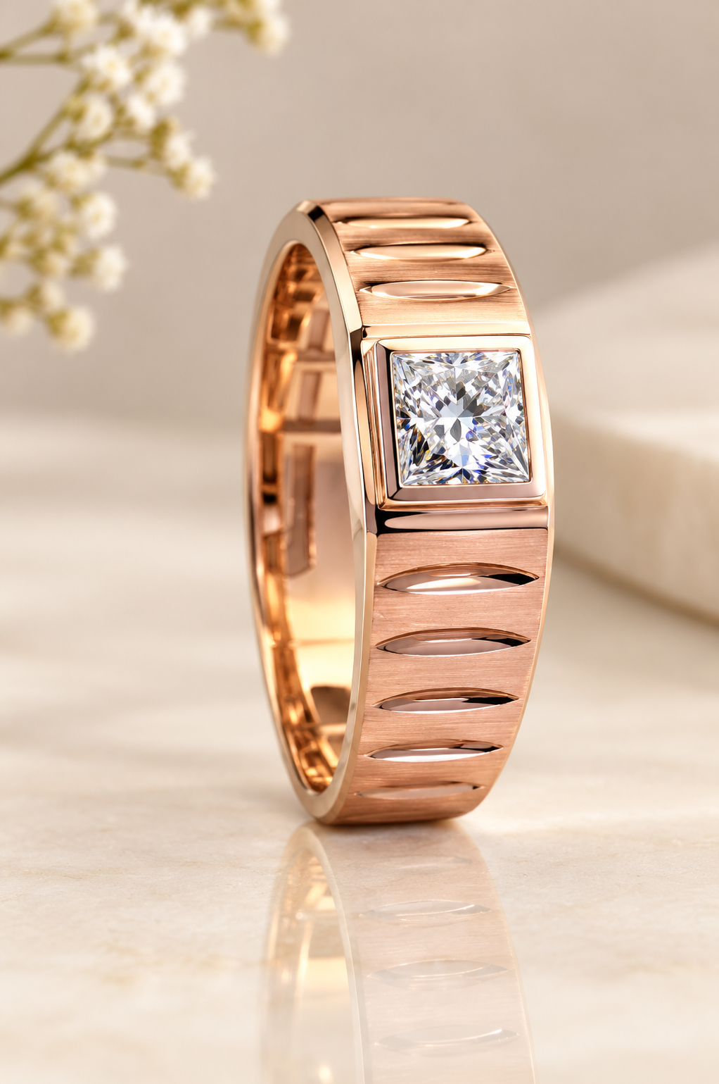 King's Crest Diamond Ring