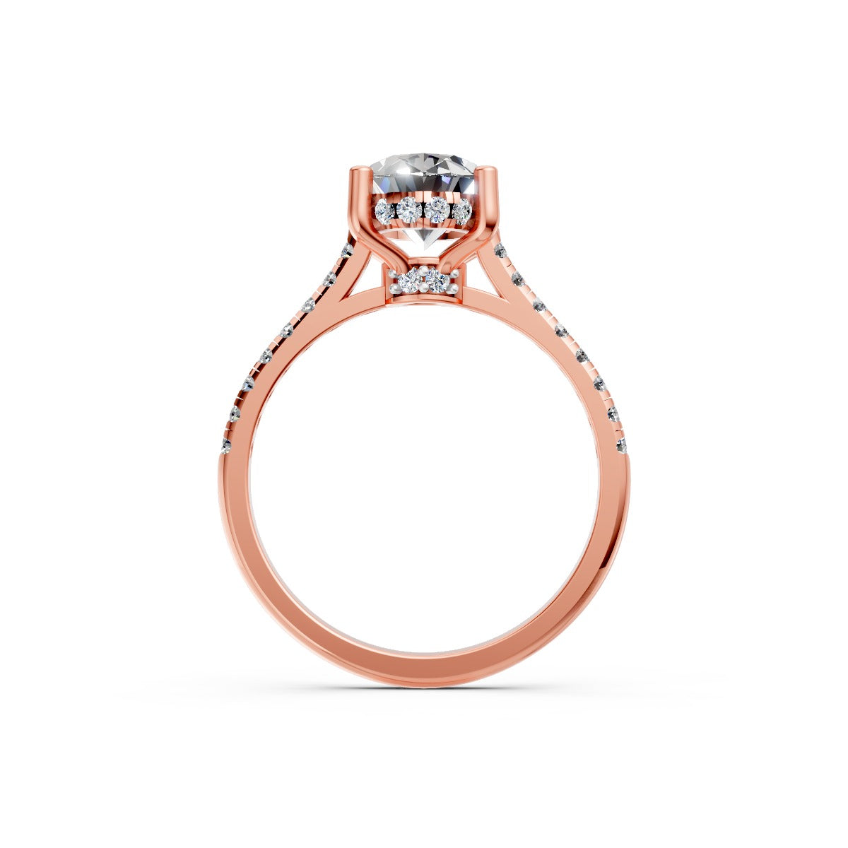 Elysian Oval Solitaire Ring