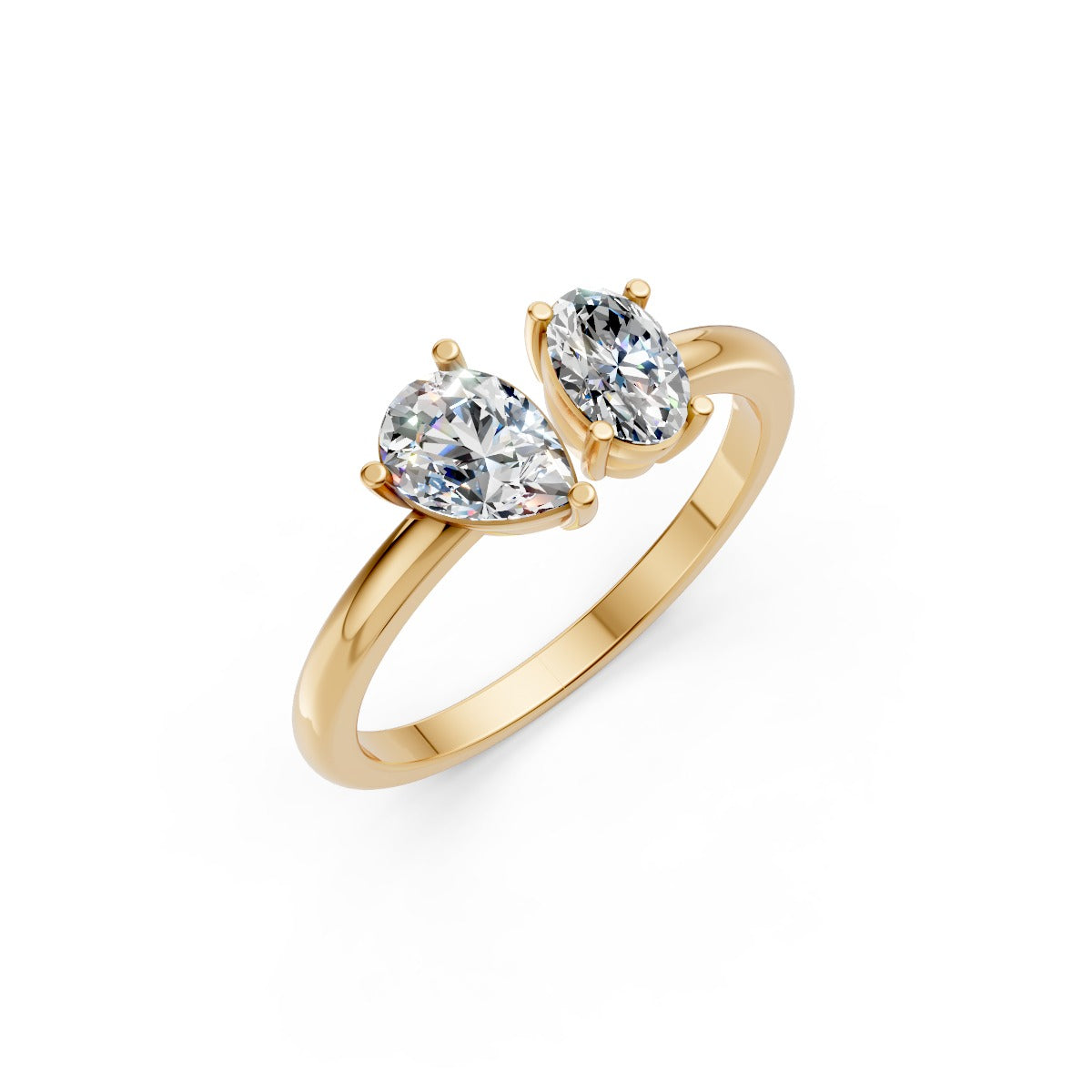 Dual Shaped Diamond Ring