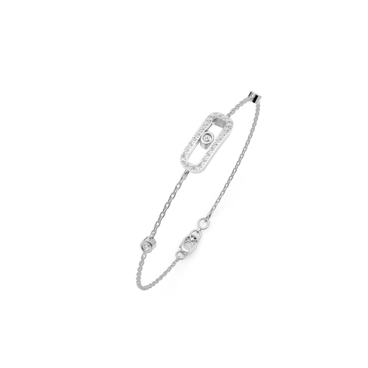 Serenity Spark Diamond Bracelet