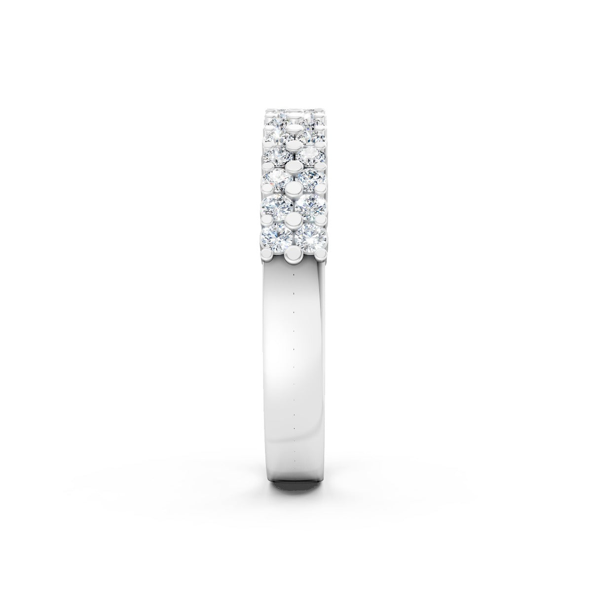 Closely Set Round Diamonds Ring