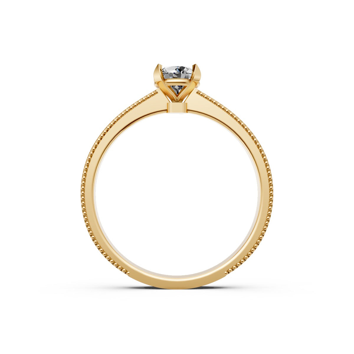 Round Diamond Brilliant Cut Ring