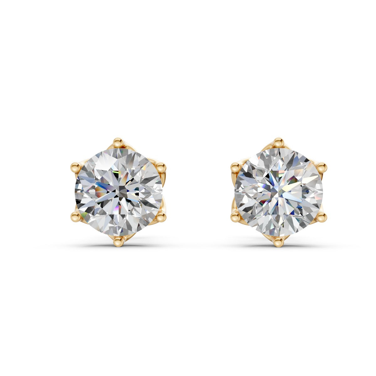Bare Brilliance Solitaire Earring