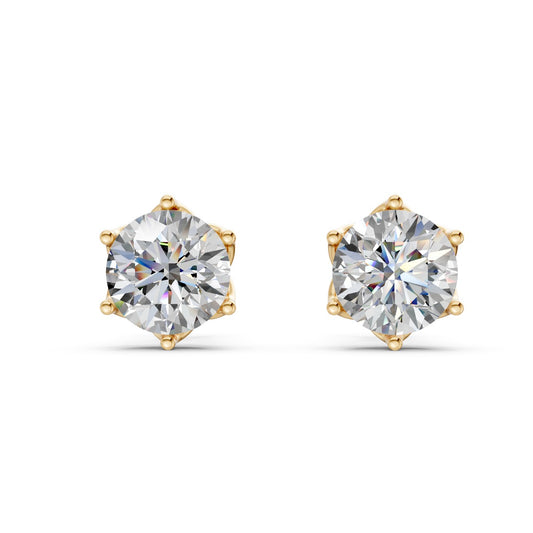 Bare Brilliance Solitaire Earring