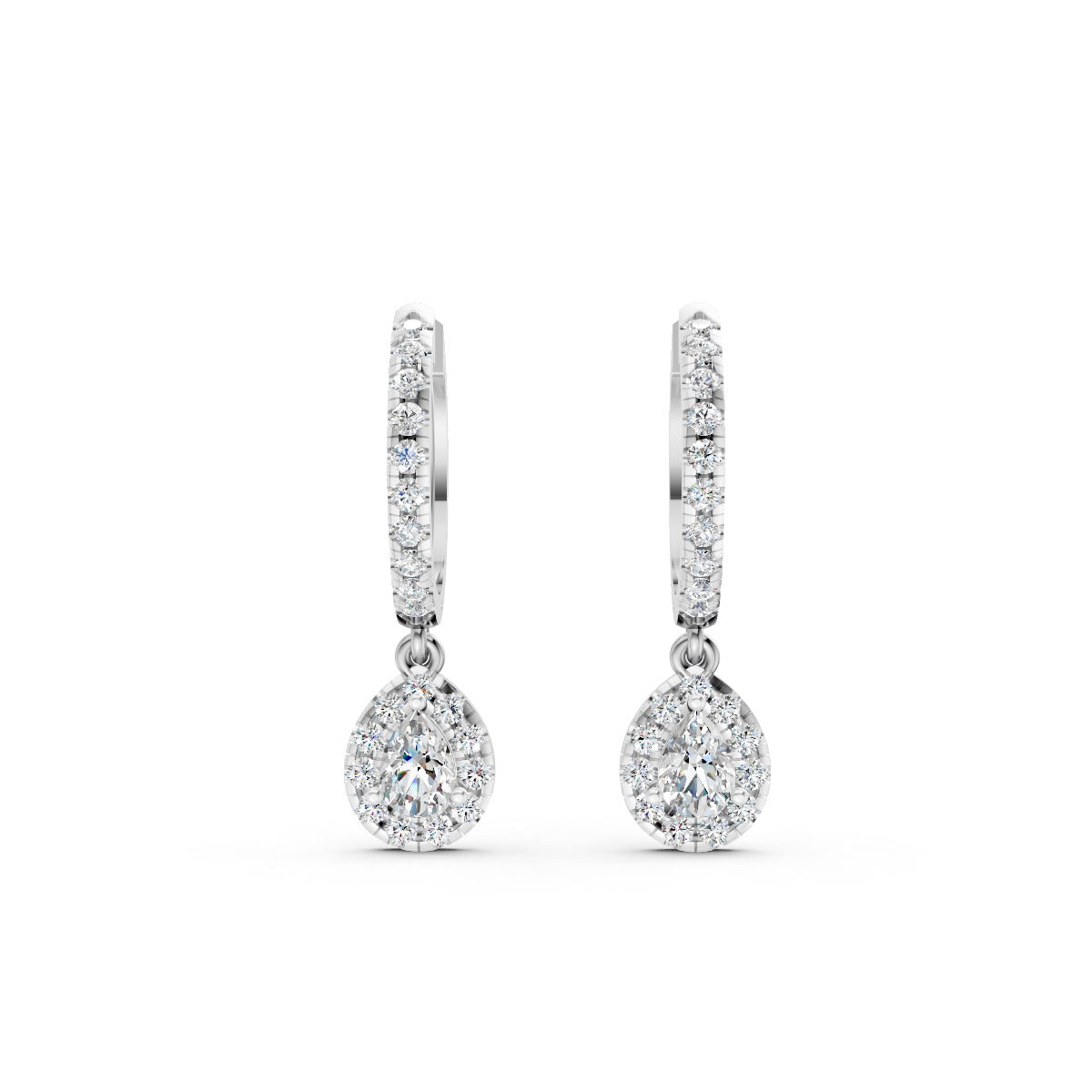 Starlight Tear Hoops