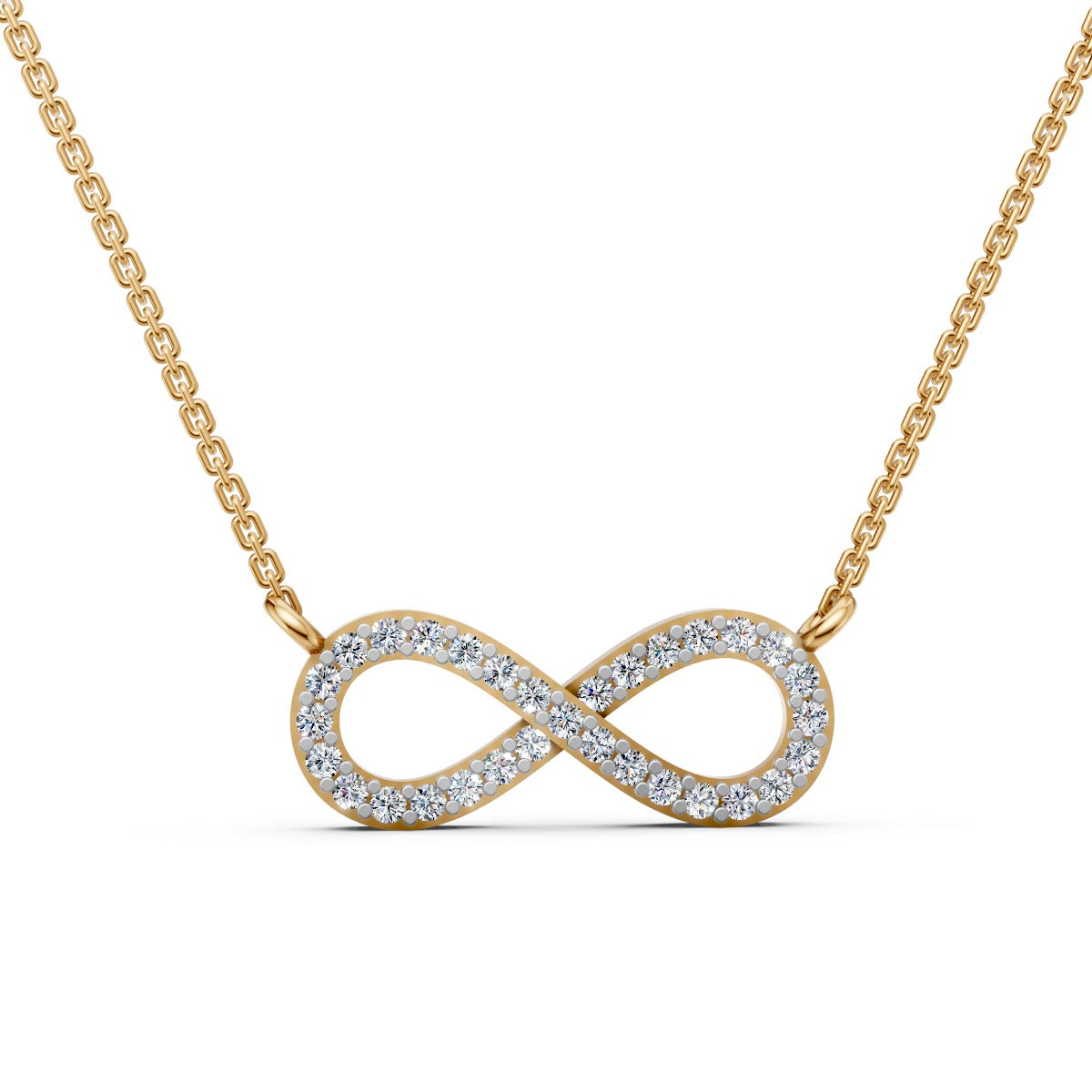 Infinity Diamond Pendant