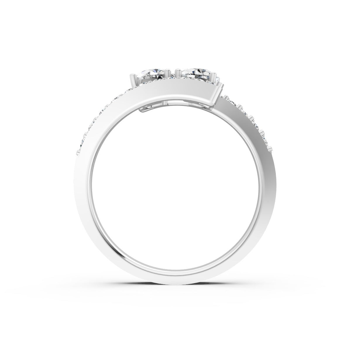 Modern Bypass Style Ring