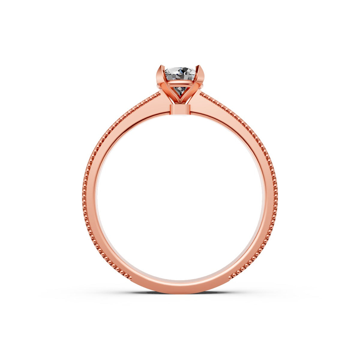 Round Diamond Brilliant Cut Ring