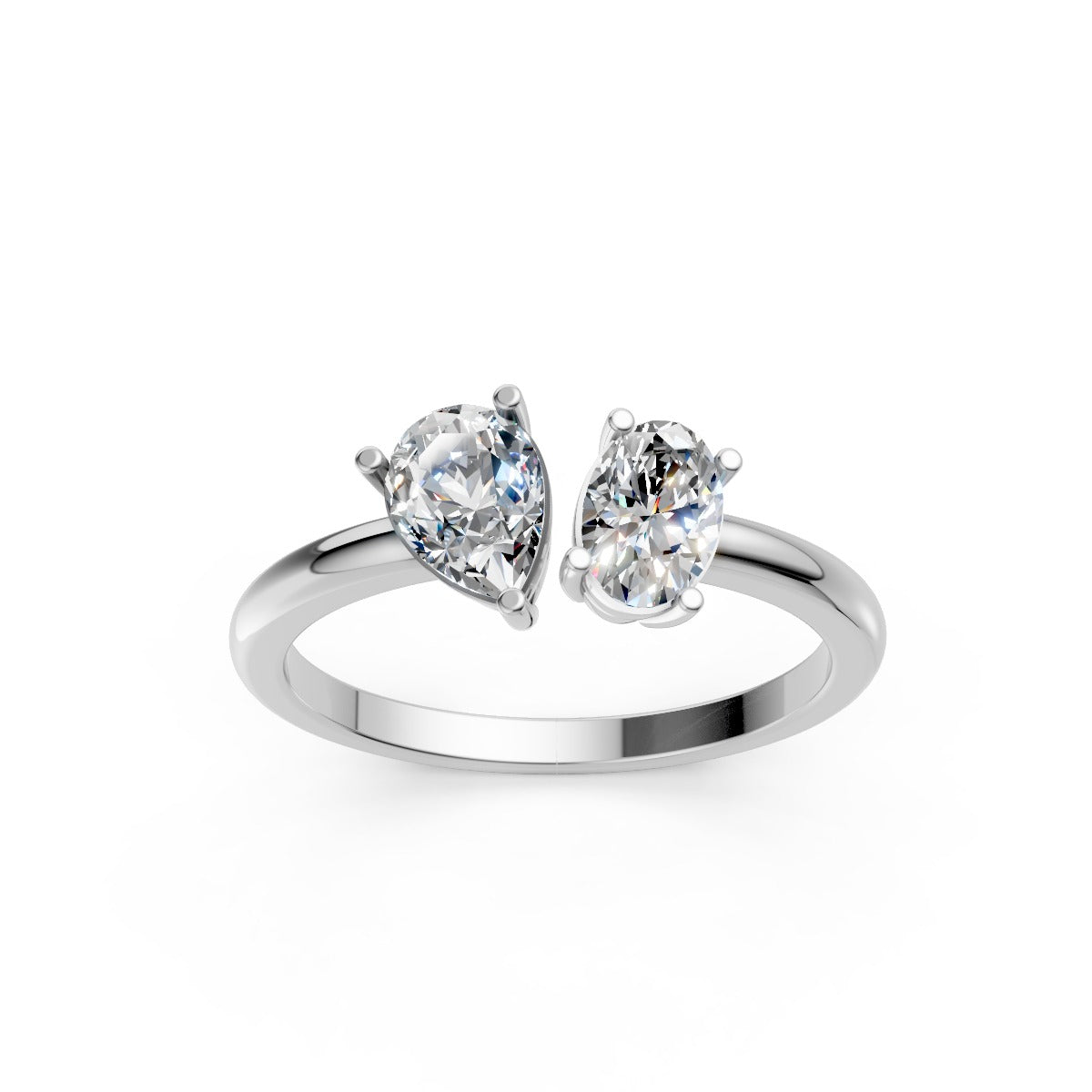 Dual Shaped Diamond Ring