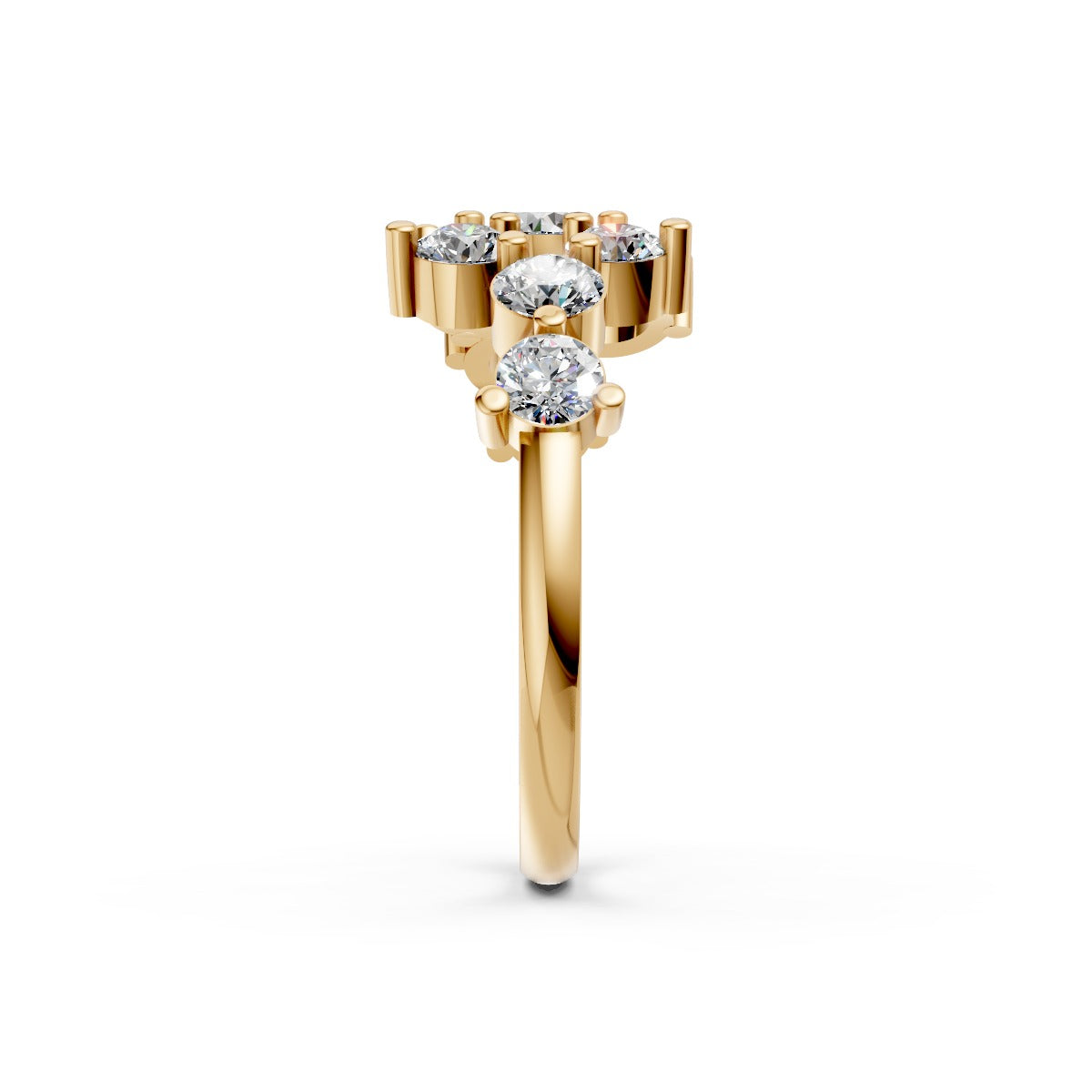 Multiple Round Diamond Ring