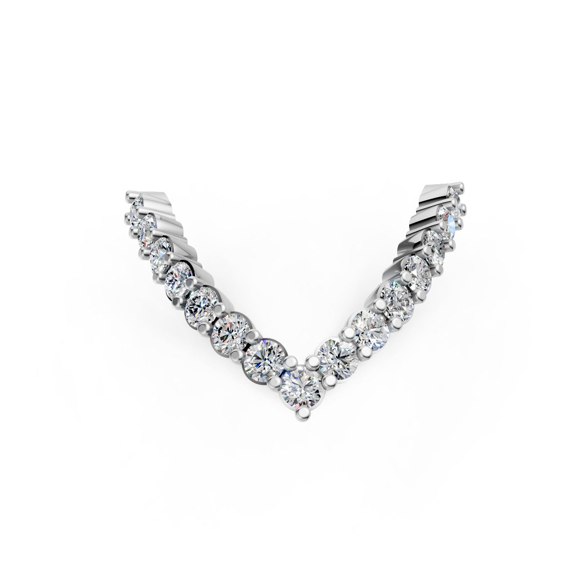 Graduated Diamond Band Ring