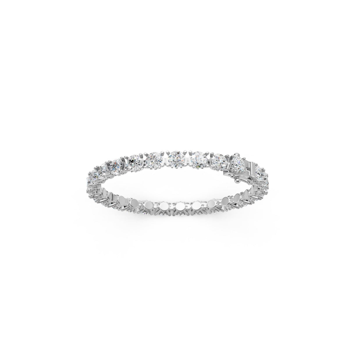 Blush Radiance Diamond Tennis Bracelet