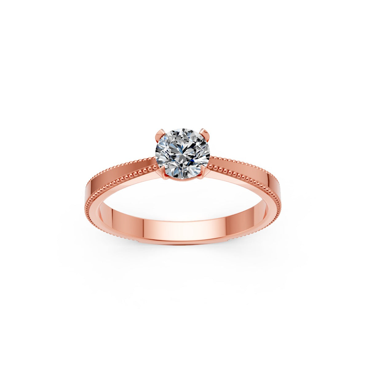 Round Diamond Brilliant Cut Ring