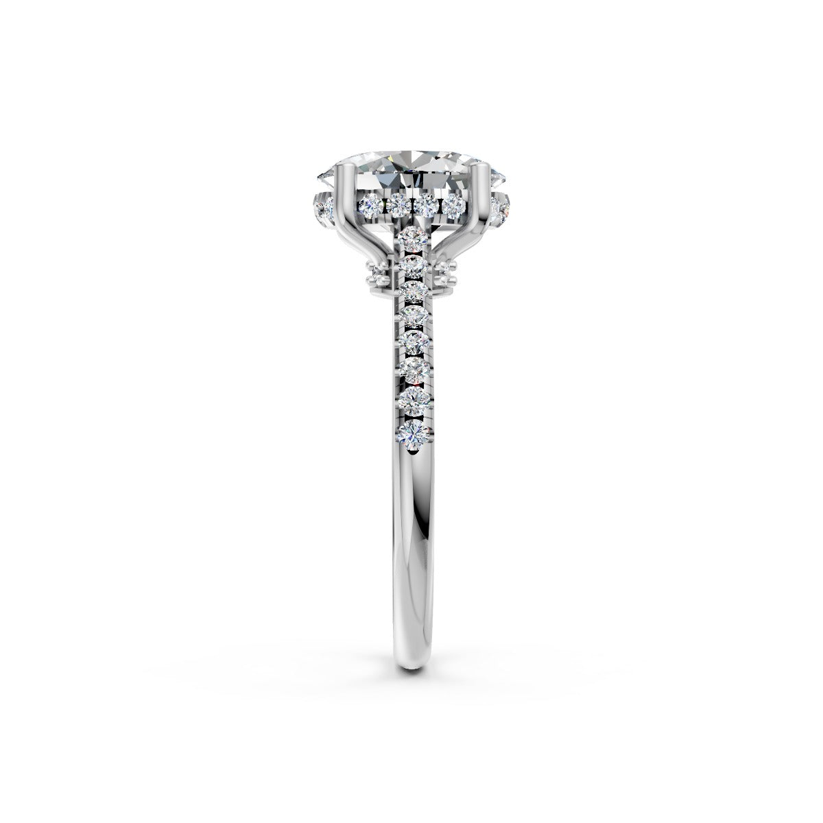 Elysian Oval Solitaire Ring