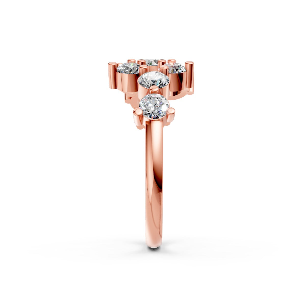 Multiple Round Diamond Ring