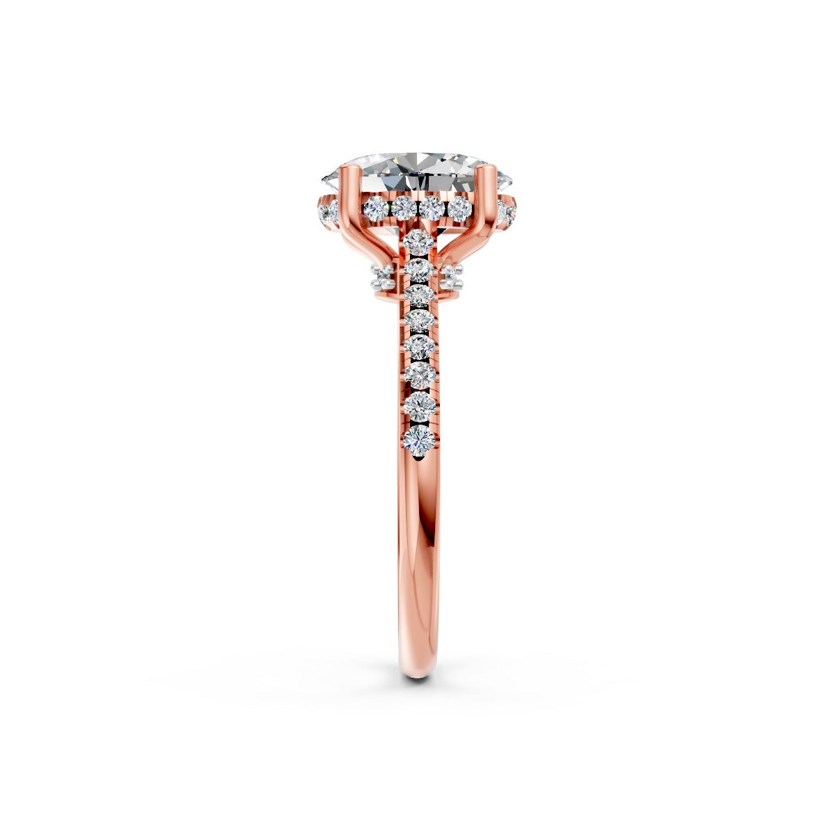 Elysian Oval Solitaire Ring